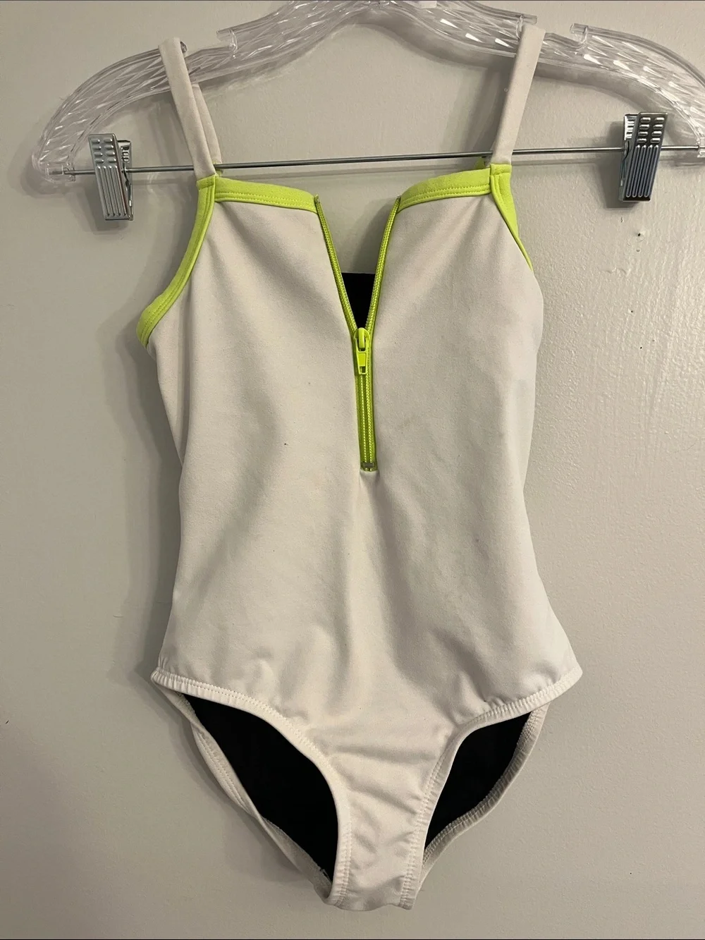 Girls Oh Lala with Neon Yellow Trim medium?